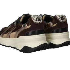 Maruti Dora Sneakers Bruin Dames|DAMES Sneakers