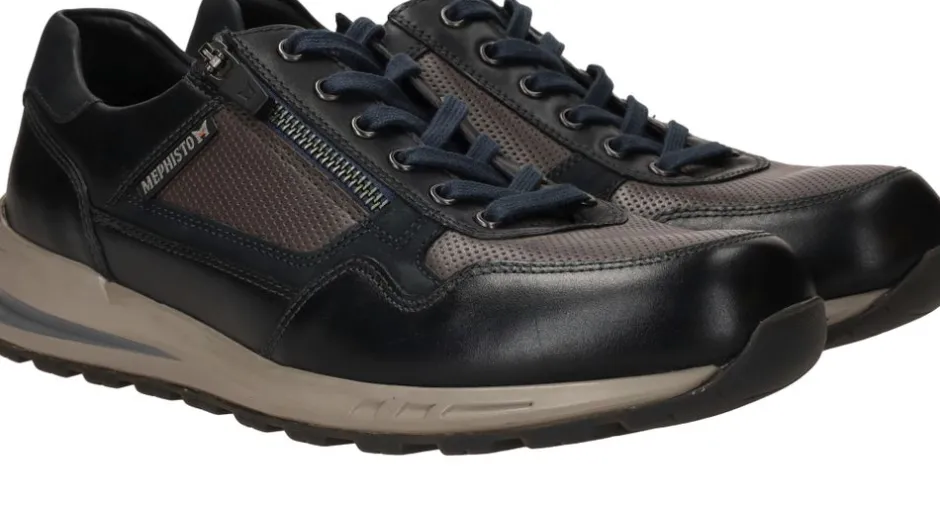 Mephisto Bradley Randy Sneakers Zwart Heren|Heren Sneakers