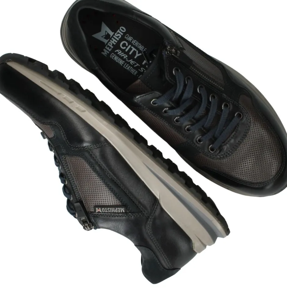 Mephisto Bradley Randy Sneakers Zwart Heren|Heren Sneakers