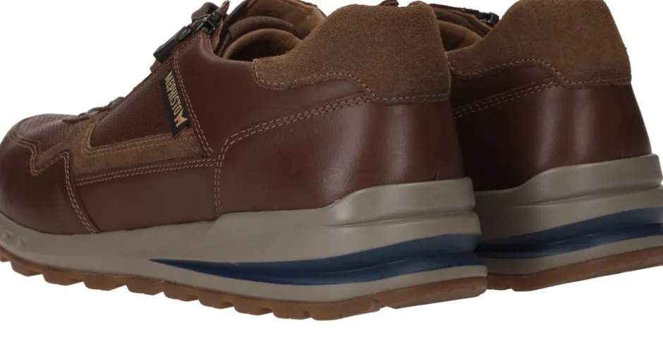 Mephisto Bradley Sneakers Cognac Heren|Heren Comfort|Sneakers