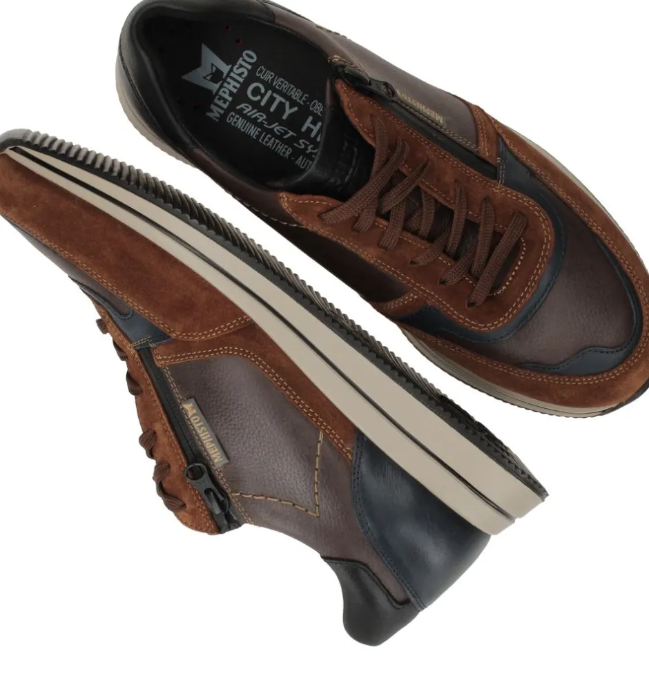 Mephisto Gilford Sneakers Heren|Heren Sneakers