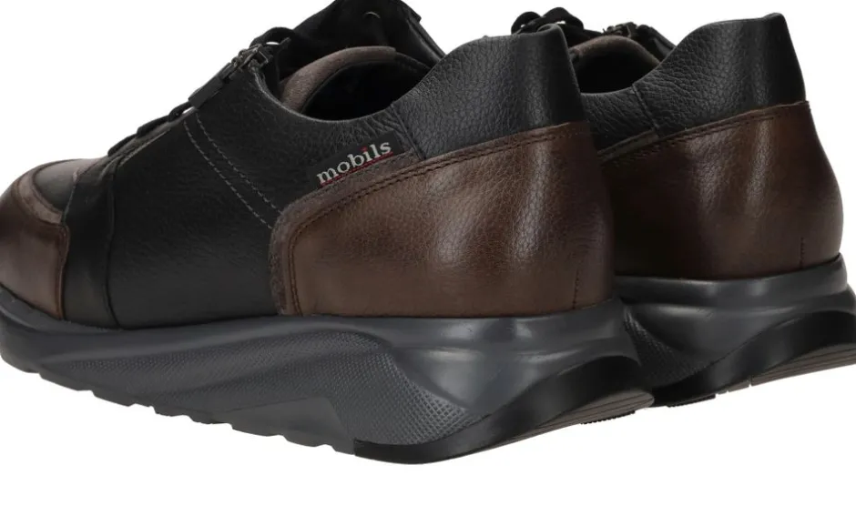 Mephisto Mobils Isaac Sneakers Zwart Heren|Heren Sneakers
