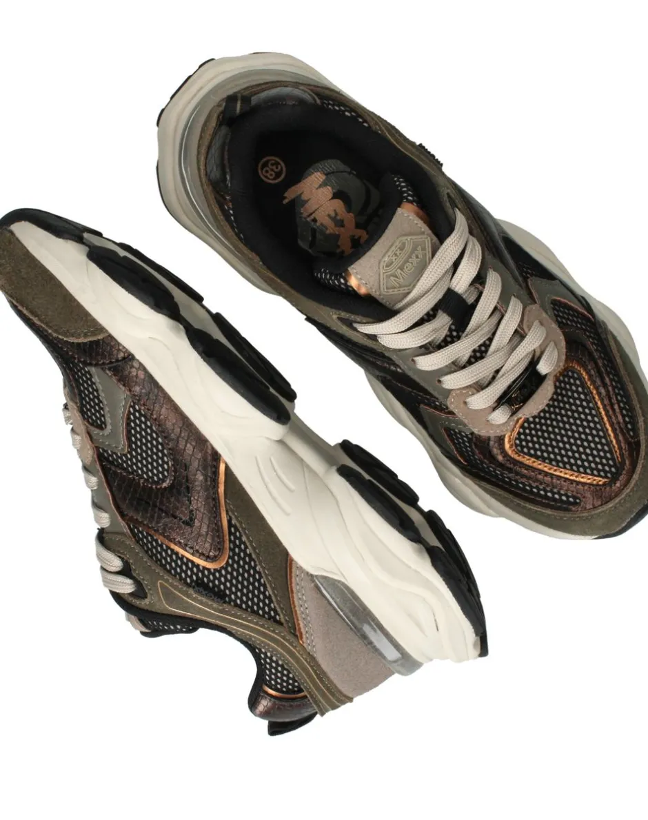 Mexx Norah Komo Sneakers Groen Dames|DAMES Sneakers