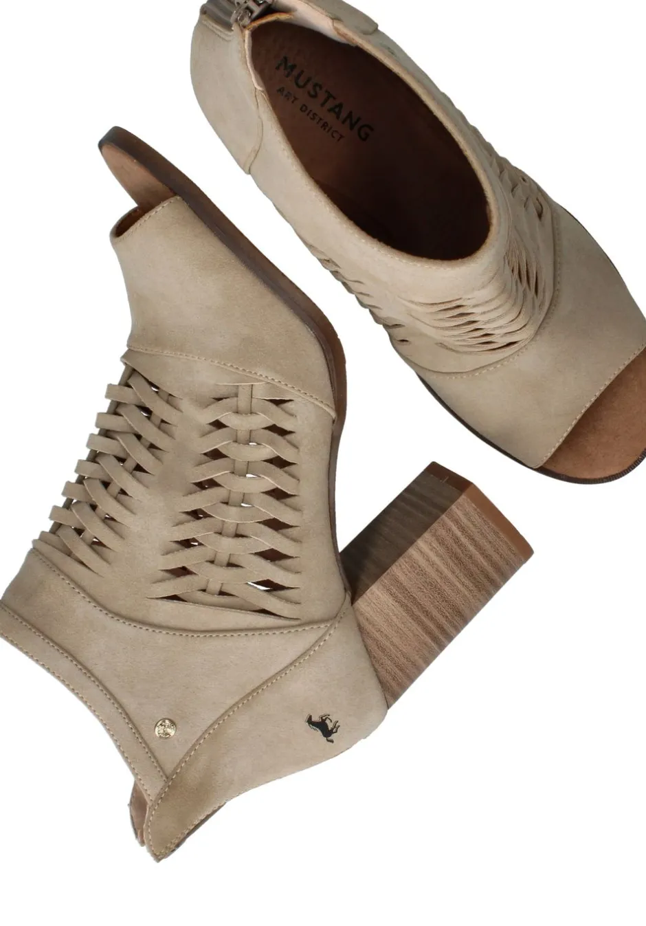 Mustang Sandalettes Dames|DAMES Hakken