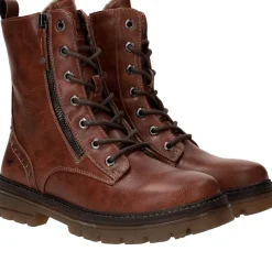 Mustang Veterboots Dames|DAMES Enkellaarsjes|Boots