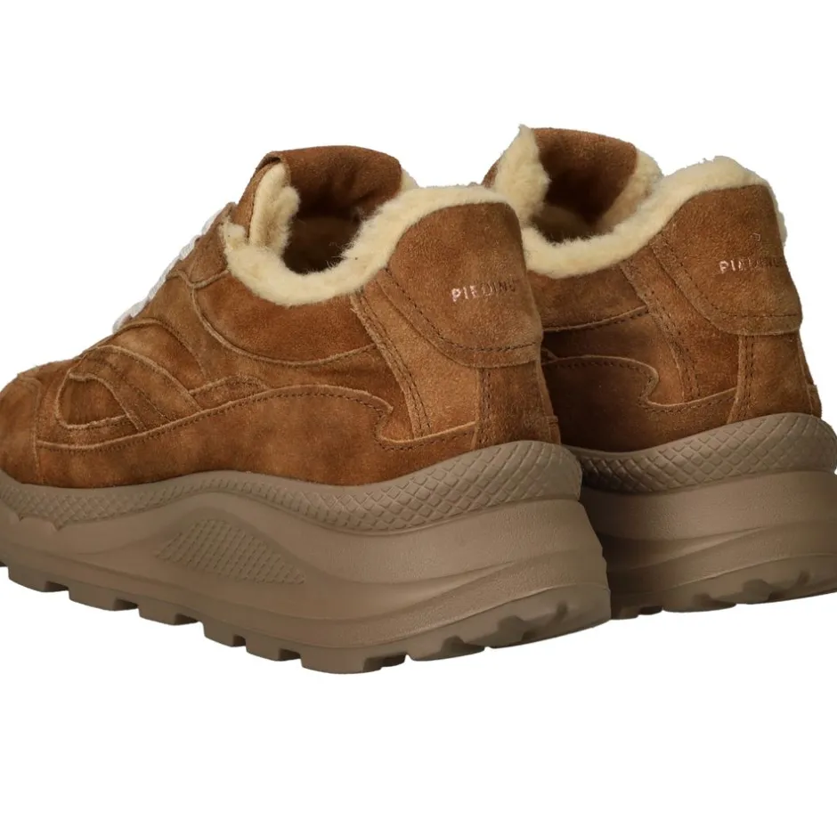 Piedi Nudi Sneakers Bruin Dames|DAMES Sneakers