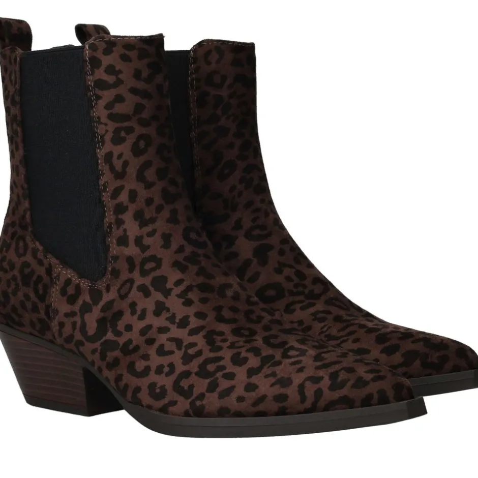 POSH by Poelman Enkellaarsjes Dames|DAMES Hakken|Enkellaarsjes
