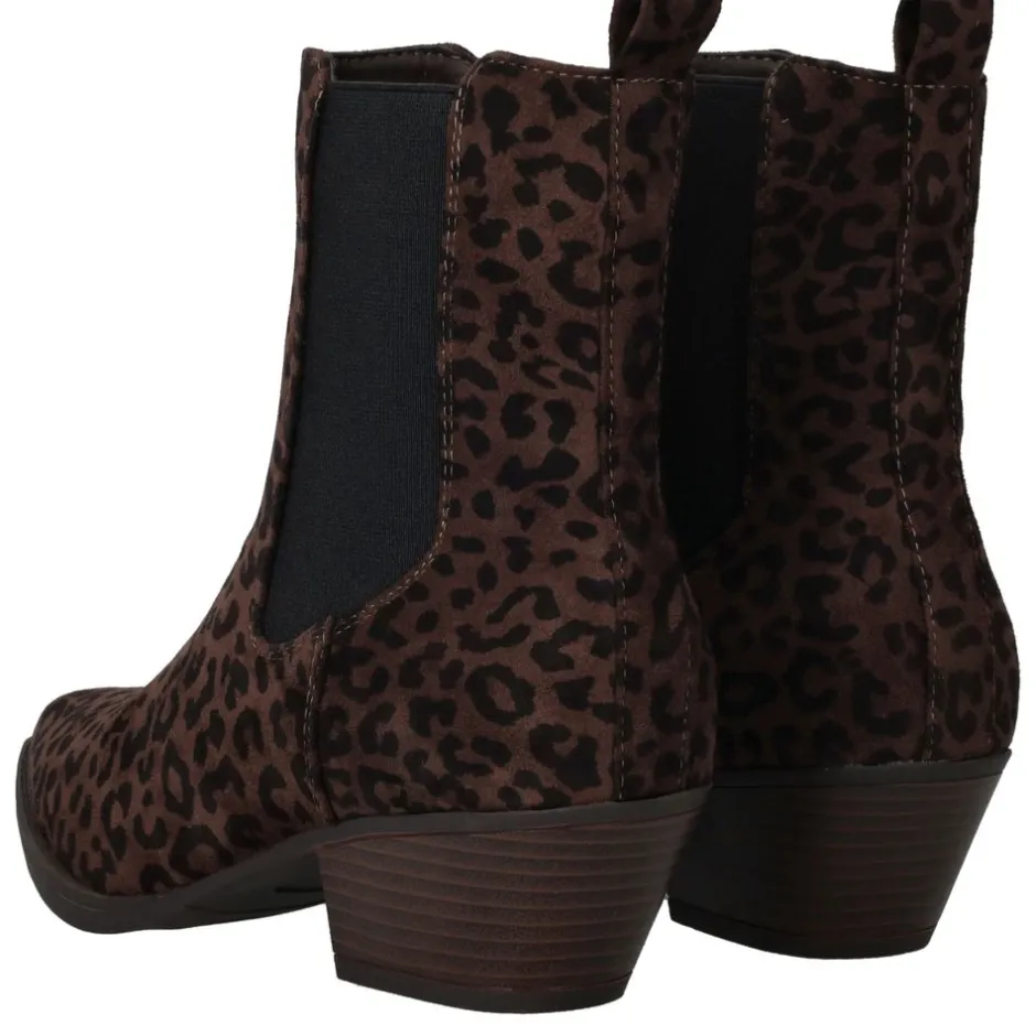 POSH by Poelman Enkellaarsjes Dames|DAMES Hakken|Enkellaarsjes