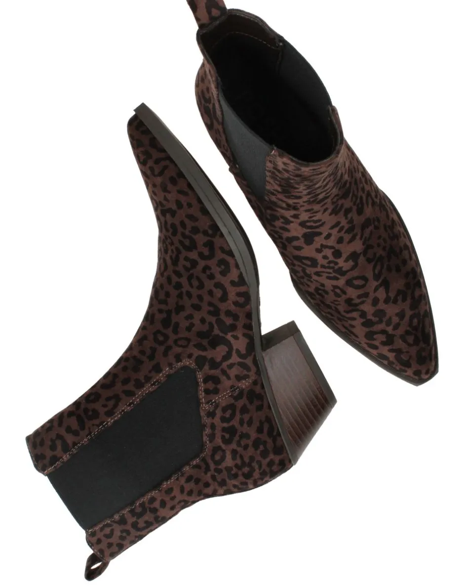 POSH by Poelman Enkellaarsjes Dames|DAMES Hakken|Enkellaarsjes