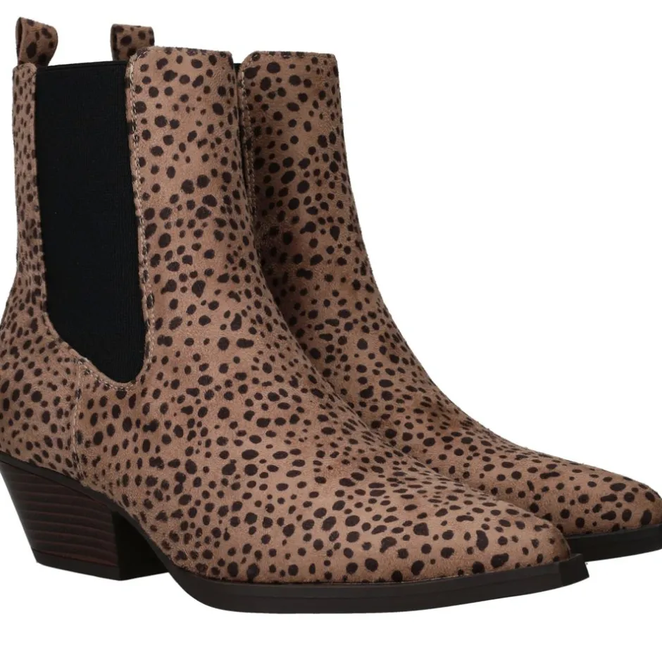 POSH by Poelman Enkellaarsjes Dames|DAMES Hakken|Enkellaarsjes