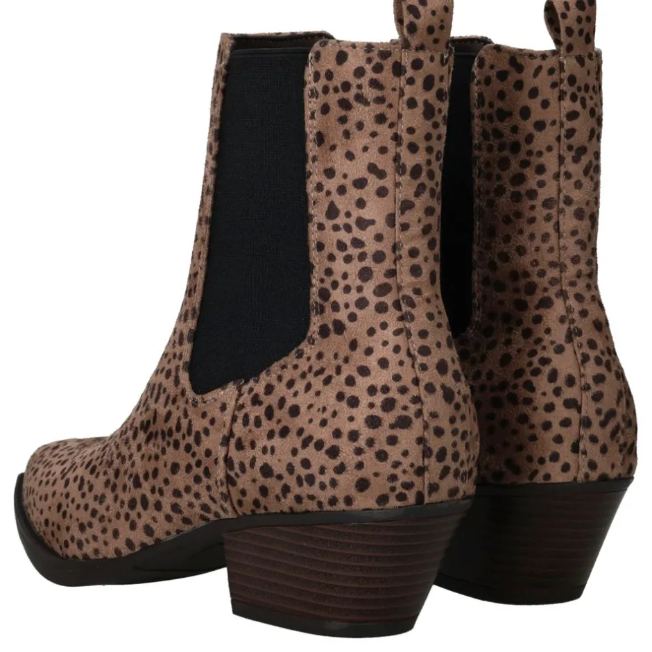 POSH by Poelman Enkellaarsjes Dames|DAMES Hakken|Enkellaarsjes