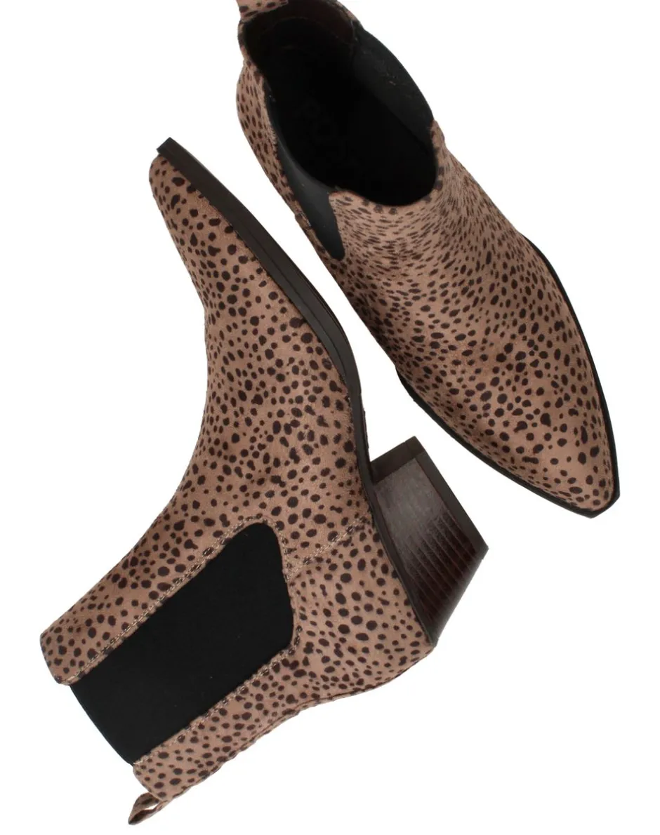 POSH by Poelman Enkellaarsjes Dames|DAMES Hakken|Enkellaarsjes