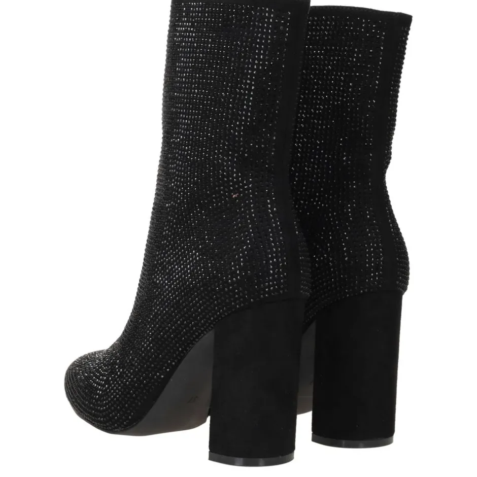POSH by Poelman Enkellaarsjes Dames|DAMES Hakken|Enkellaarsjes