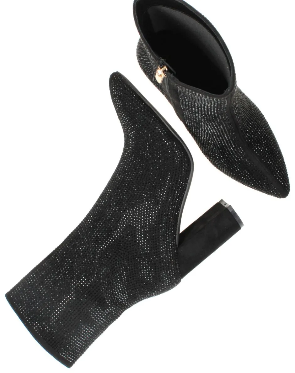 POSH by Poelman Enkellaarsjes Dames|DAMES Hakken|Enkellaarsjes