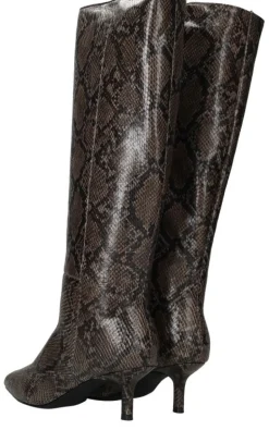 POSH by Poelman Lange laarzen Bruin Dames|DAMES Laarzen