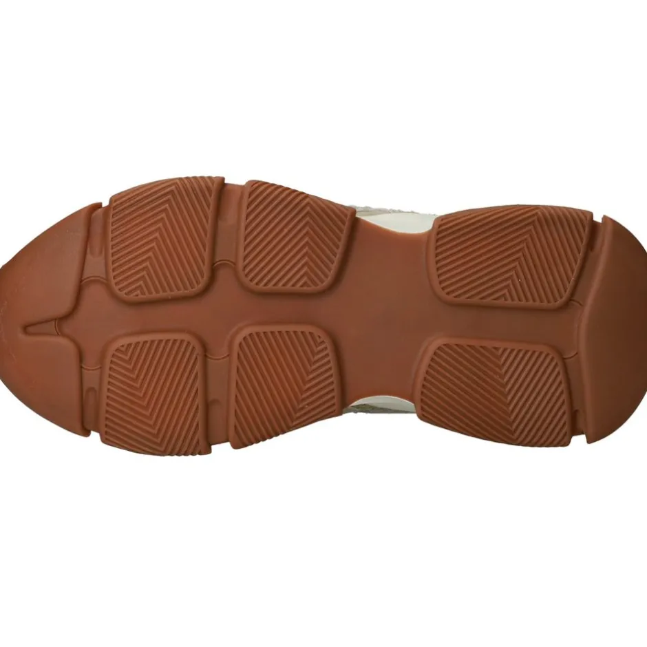 POSH by Poelman Sneakers Beige Dames|DAMES Sneakers