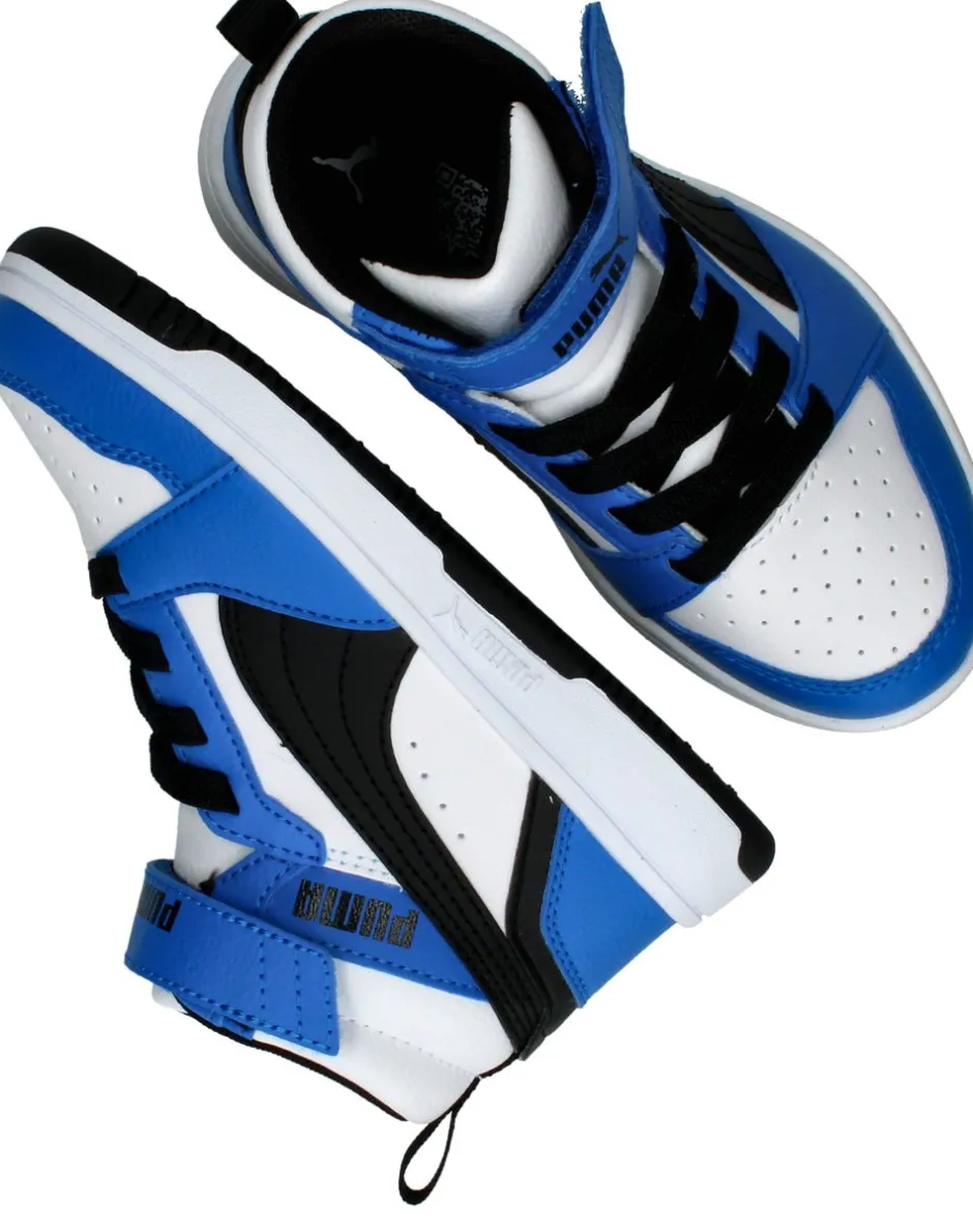 Puma Rebound V6 Mid Sneakers Jongens| Sneakers