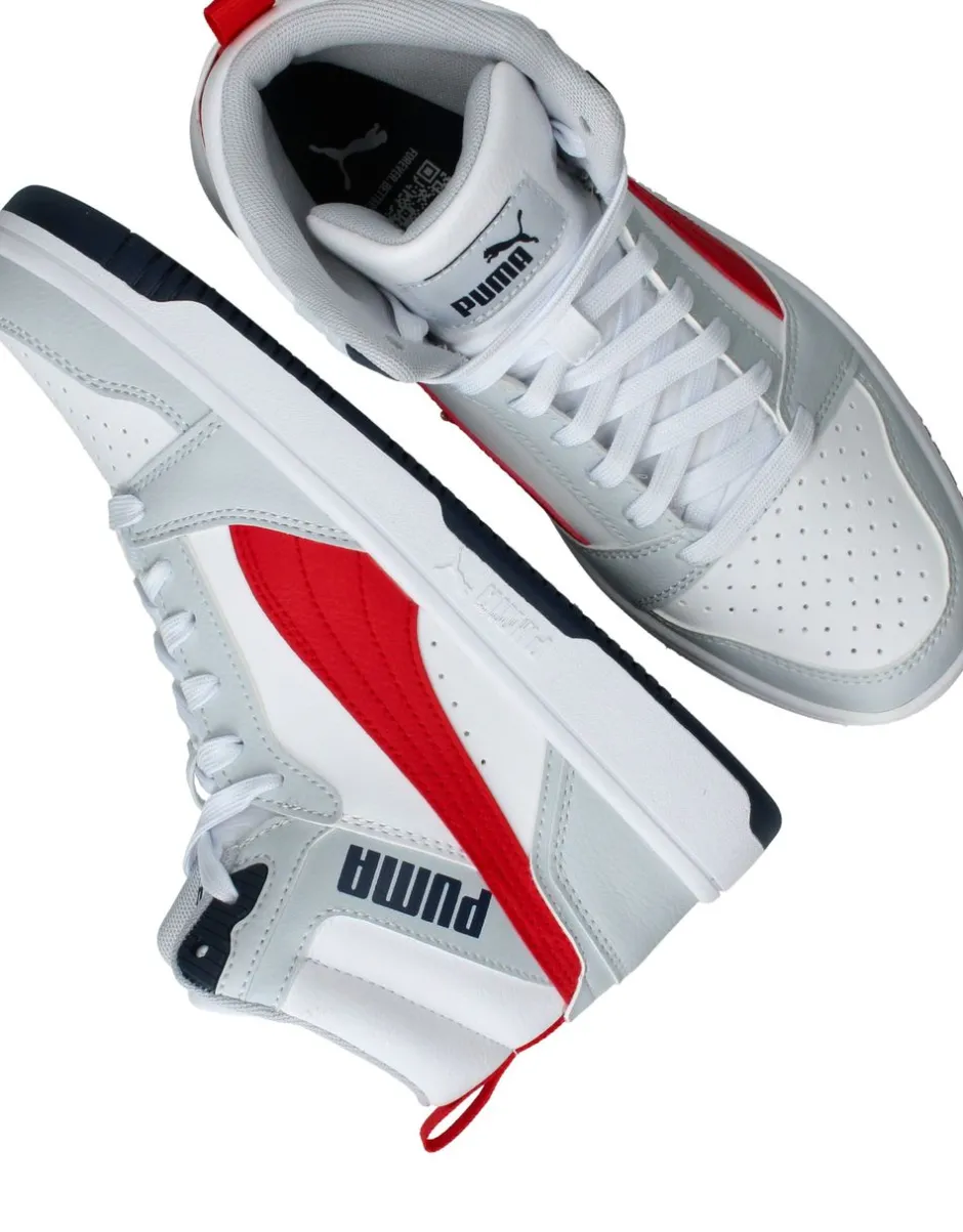Puma Rebound V6 Mid Sneakers Jongens| Sneakers