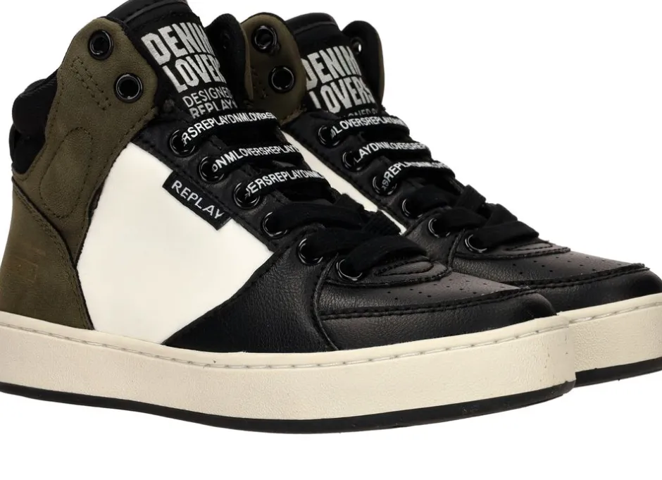 Replay Cobra Boots Zwart Jongens| Boots