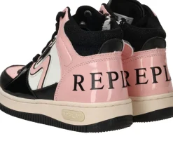 Replay Epic Jr MID 7 Sneakers Zwart Meisjes| Sneakers