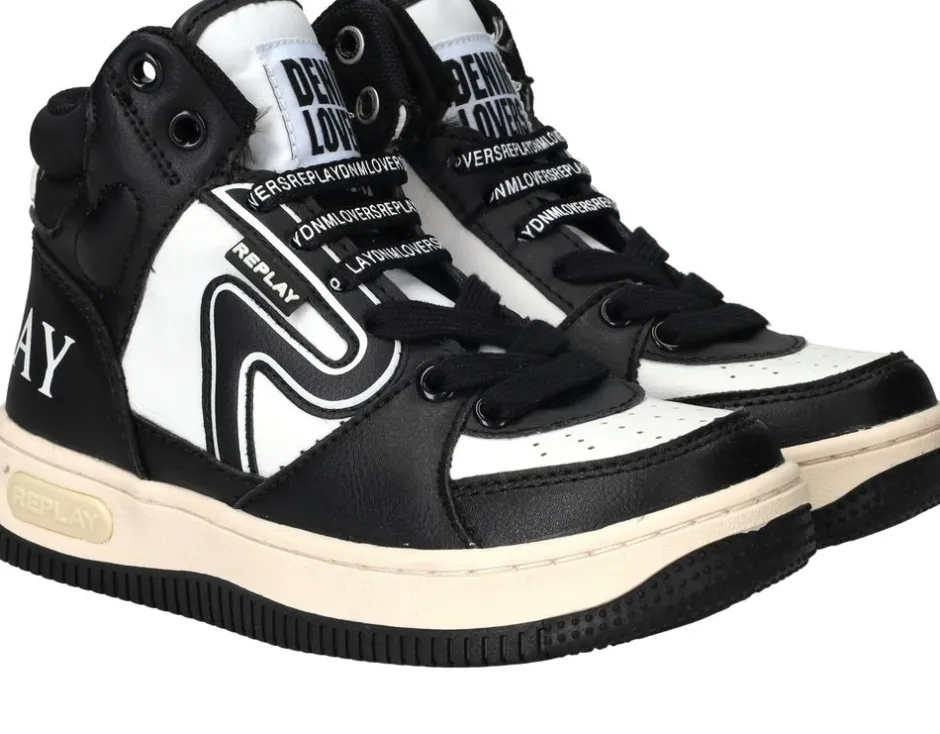Replay Epic Jr MID 4 Sneakers Meisjes Jongens| Sneakers|Sneakers