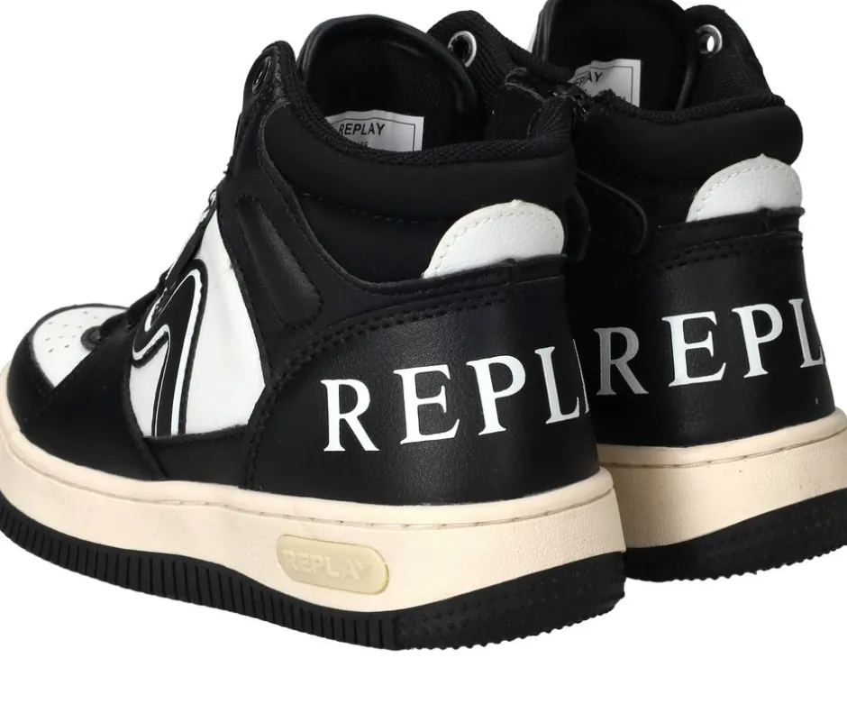 Replay Epic Jr MID 4 Sneakers Meisjes Jongens| Sneakers|Sneakers