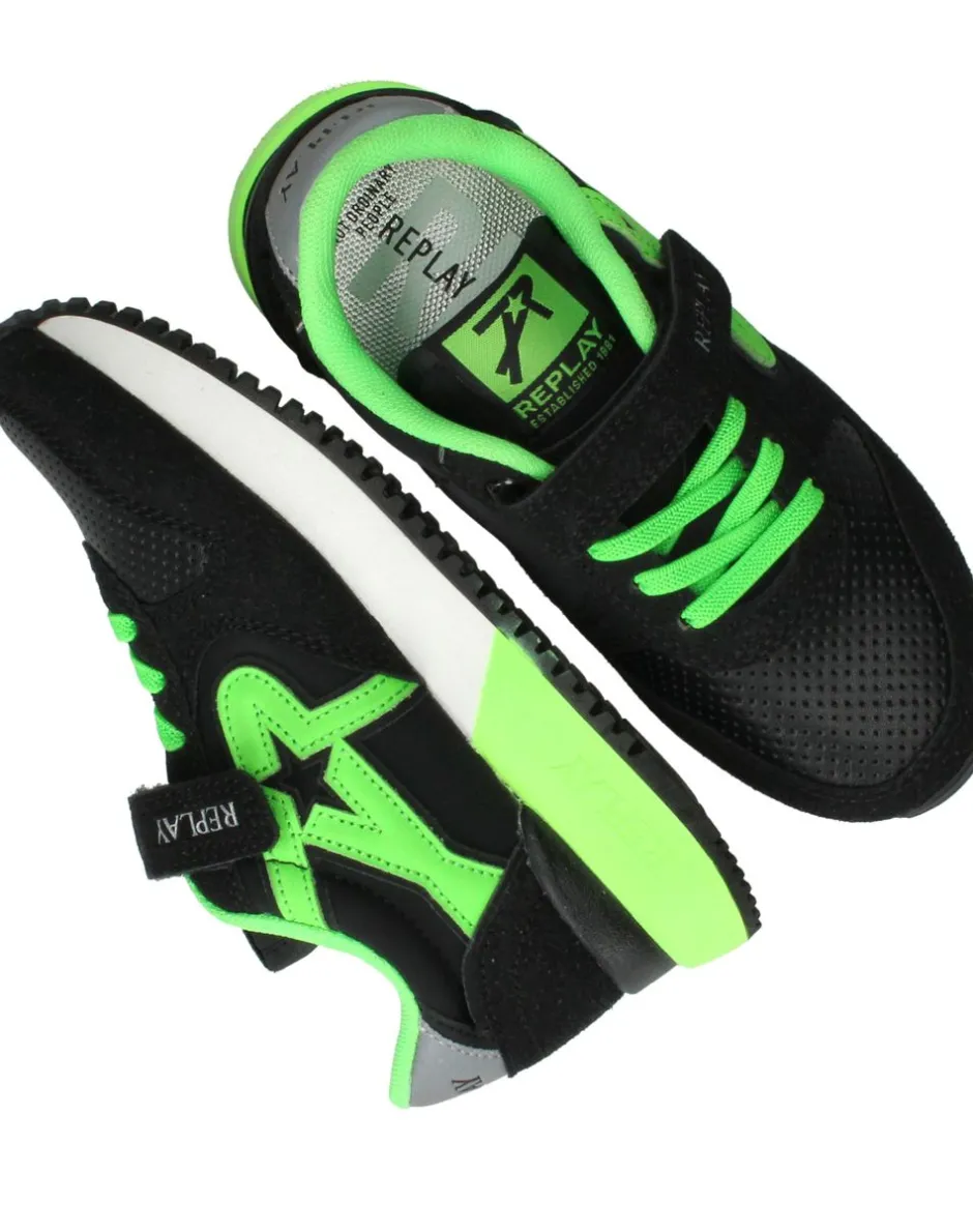 Replay Fiber JR 7 Sneakers Jongens| Sneakers
