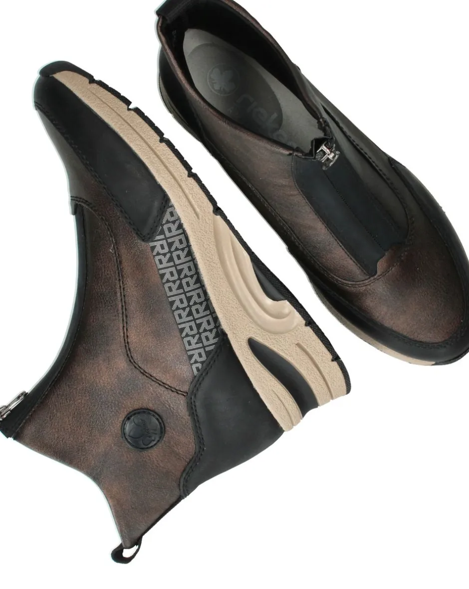 Rieker Boots Bruin Dames|DAMES Comfort|Boots