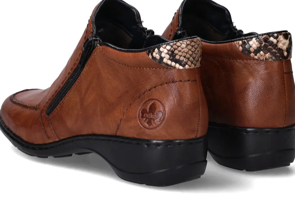 Rieker Boots Cognac Dames|DAMES Comfort|Boots