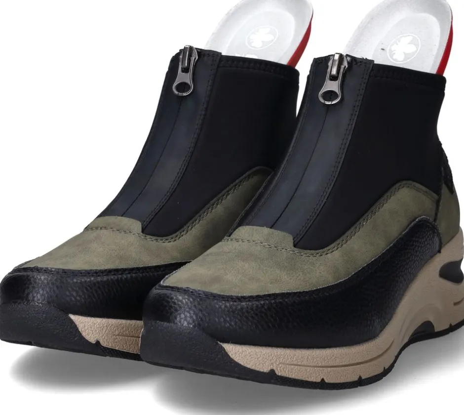 Rieker Boots Zwart Dames|DAMES Comfort|Boots