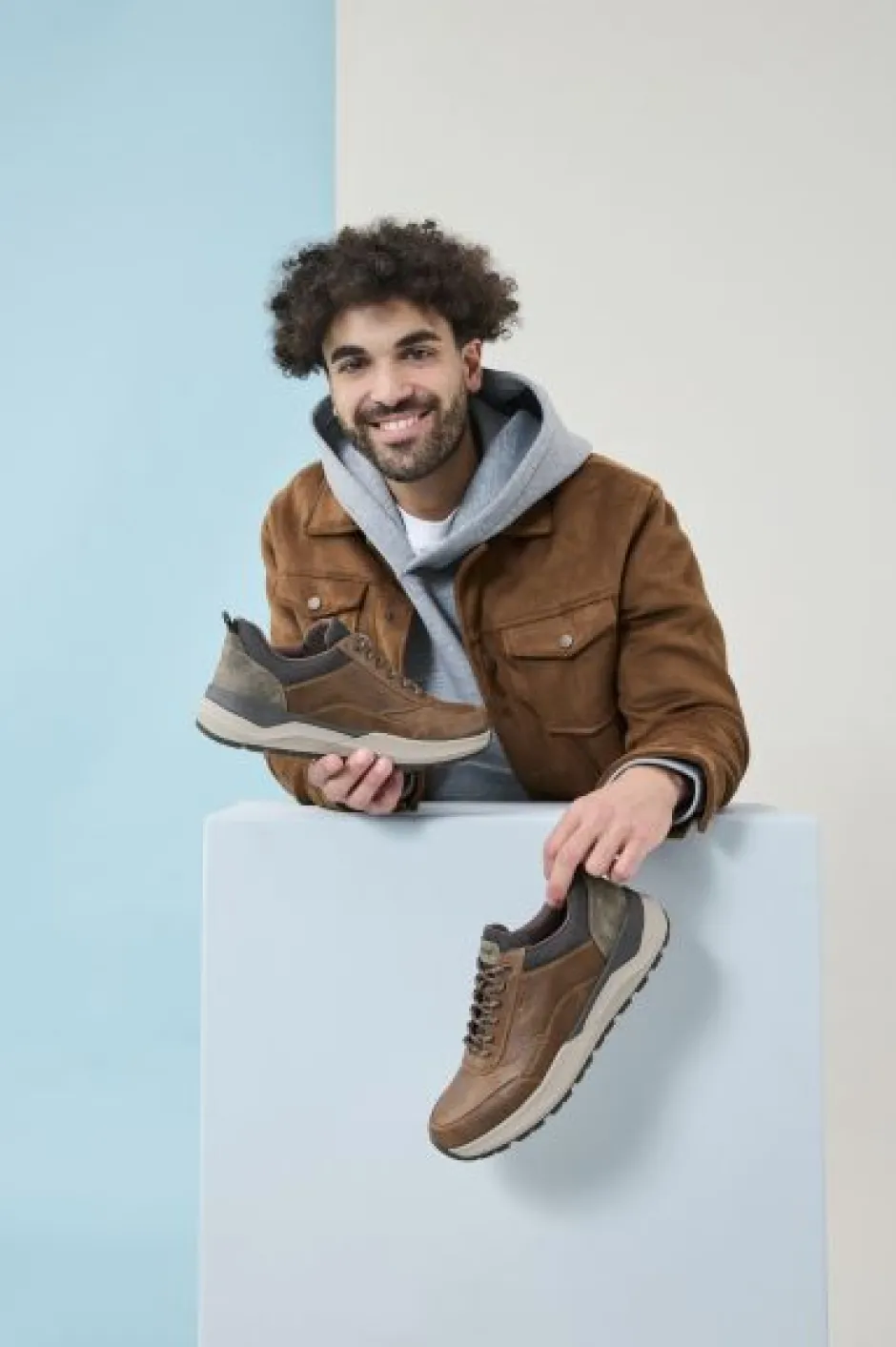 Rieker Instappers Cognac Heren|Heren Instappers|Comfort
