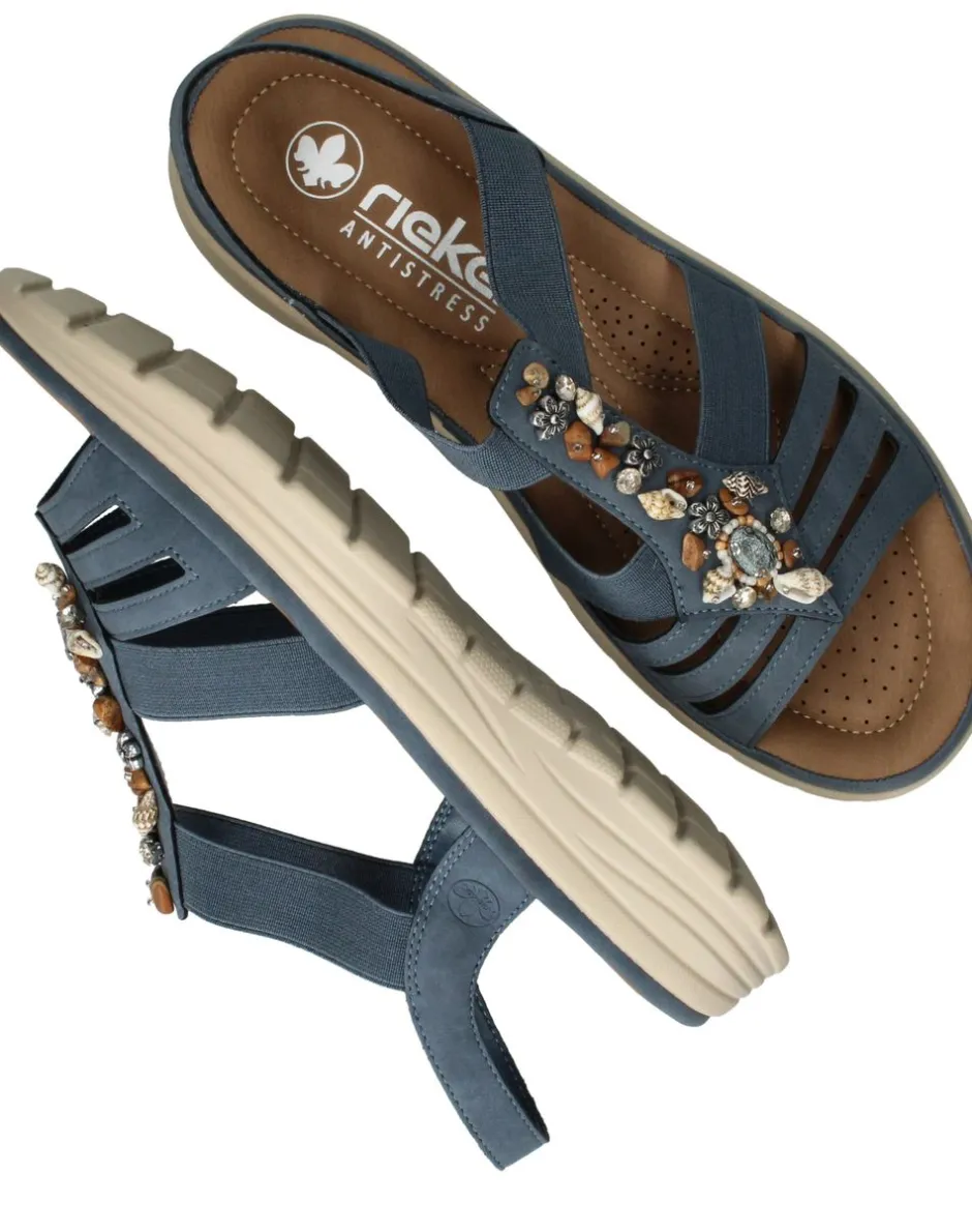 Rieker Sandalen Dames|DAMES Sandalen|Comfort