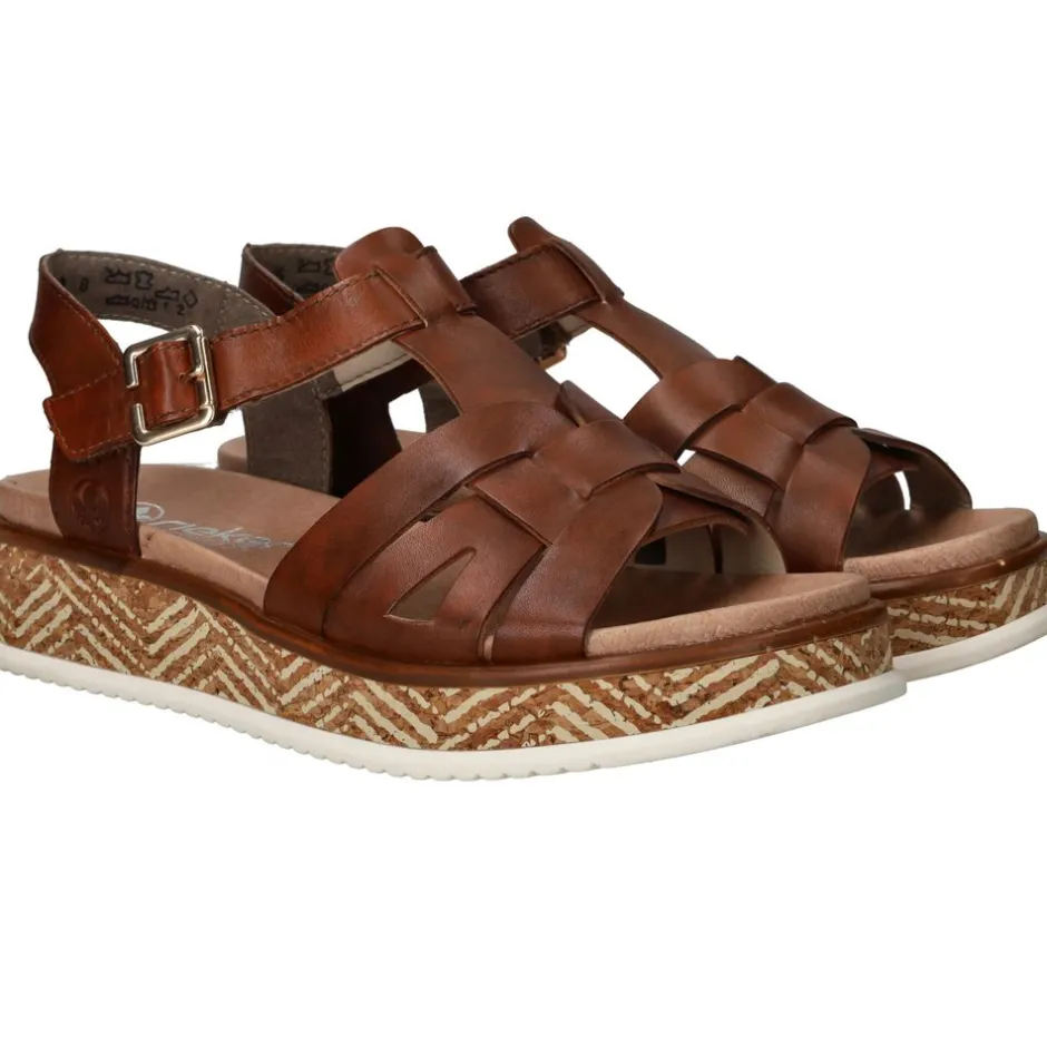 Rieker Sandalen Dames|DAMES Sandalen|Comfort