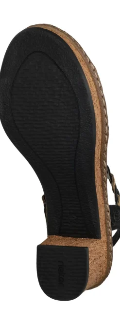 Rieker Sandalettes Dames|DAMES Sandalen|Hakken