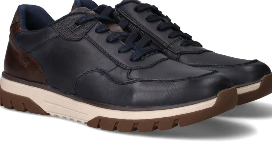 Rieker Sneakers Blauw Heren|Heren Comfort|Sneakers
