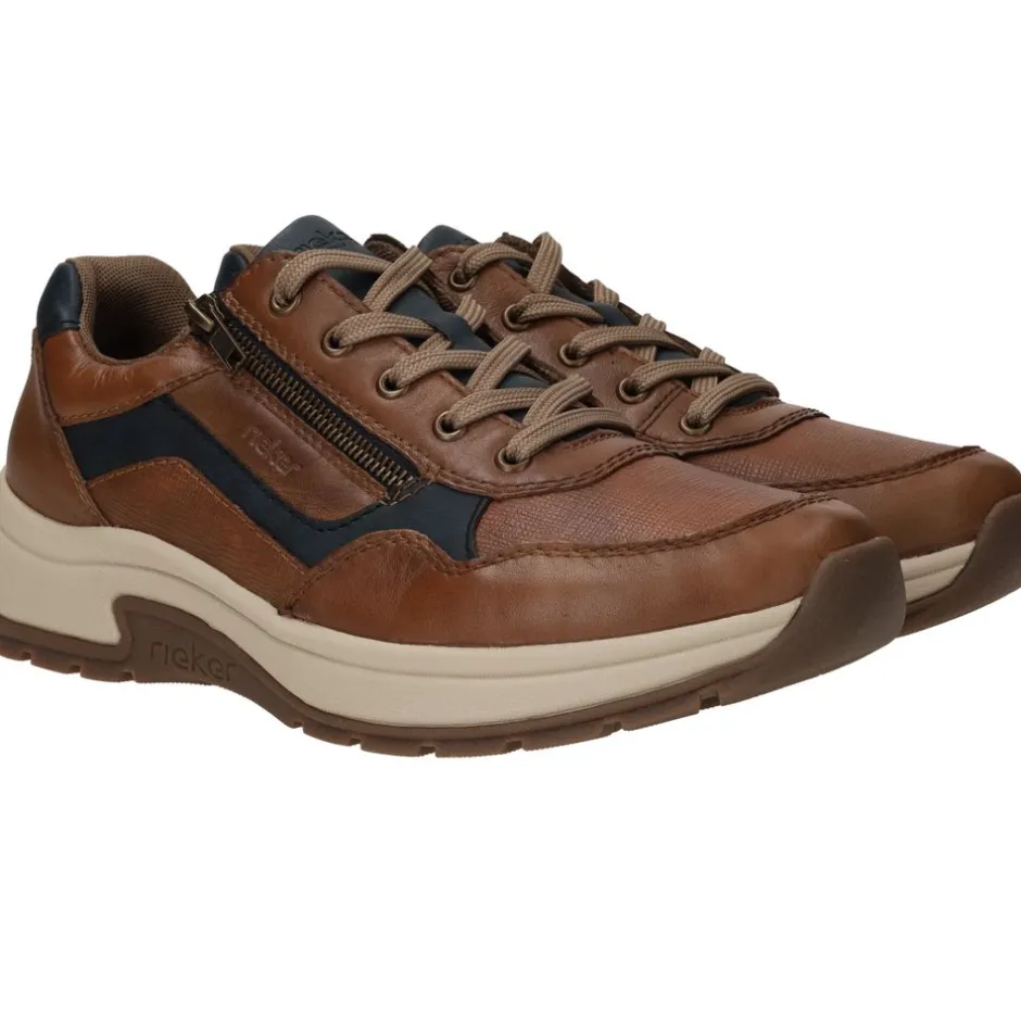 Rieker Sneakers Bruin Heren|Heren Comfort|Sneakers