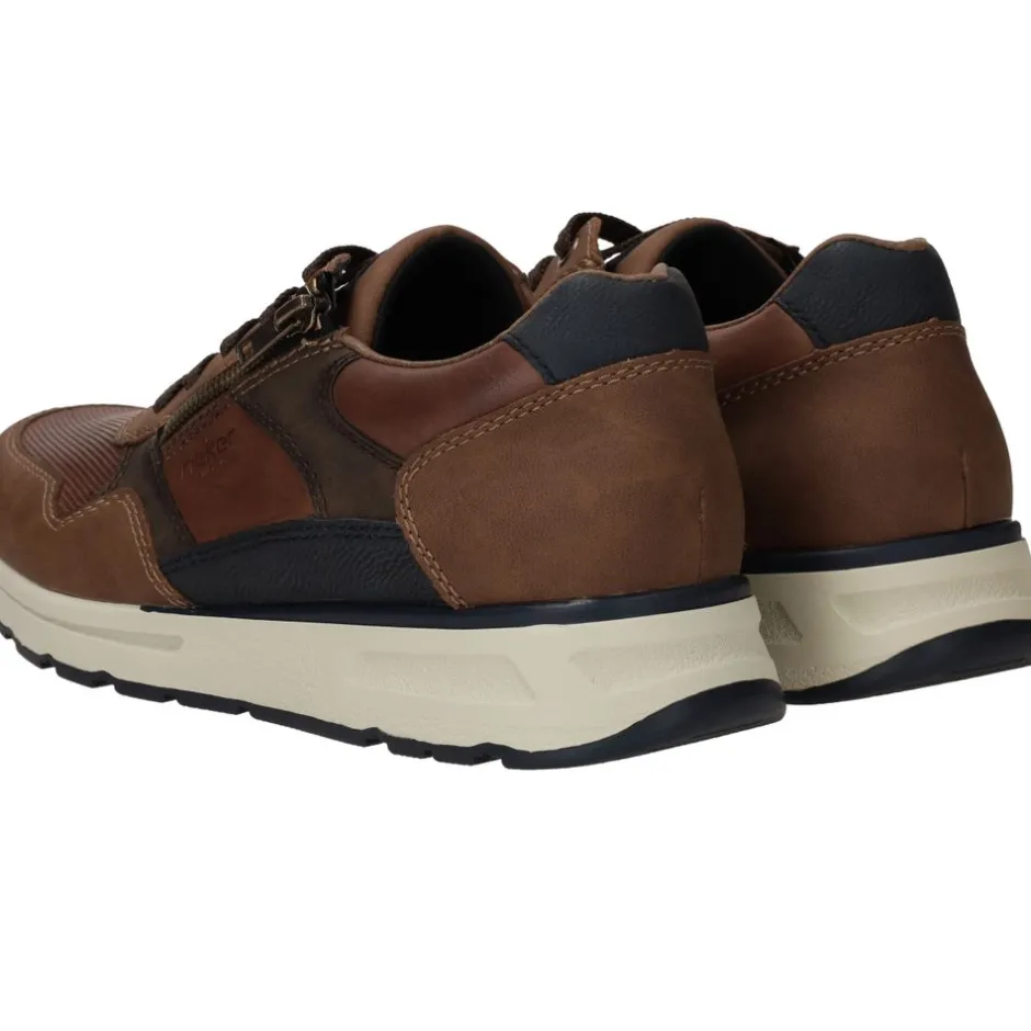 Rieker Sneakers Bruin Heren|Heren Comfort|Sneakers