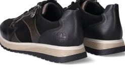 Rieker Sneakers Zwart Dames|DAMES Comfort|Sneakers