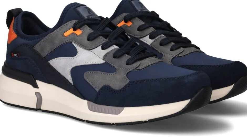 Rieker Sport Sneakers Blauw Heren|Heren Comfort|Sneakers
