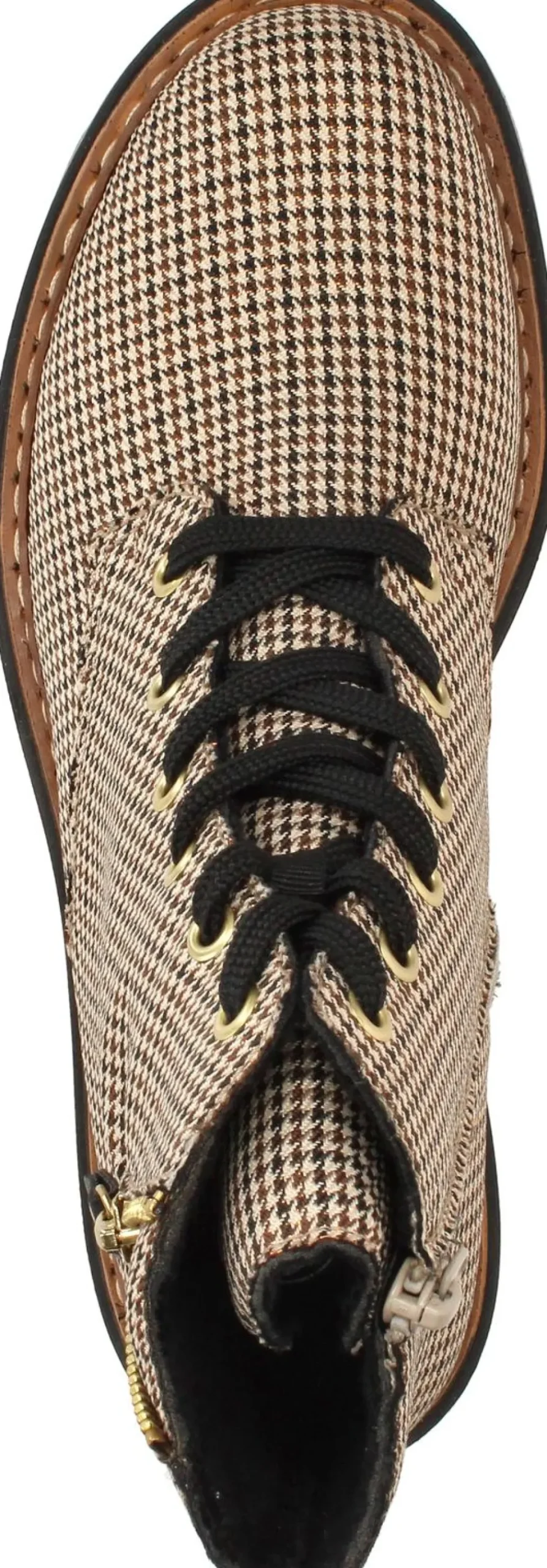 Rieker Veterboots Beige Dames|DAMES Veterschoenen|Comfort