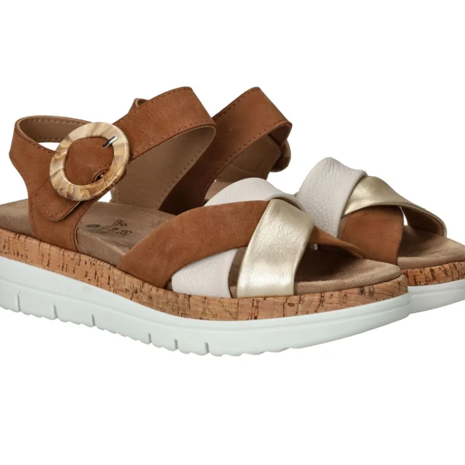 Sens Sandalen Bruin Dames|DAMES Sandalen|Comfort