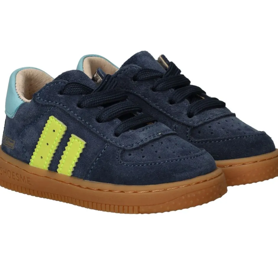 Shoesme Veterschoenen Blauw Jongens| Sneakers