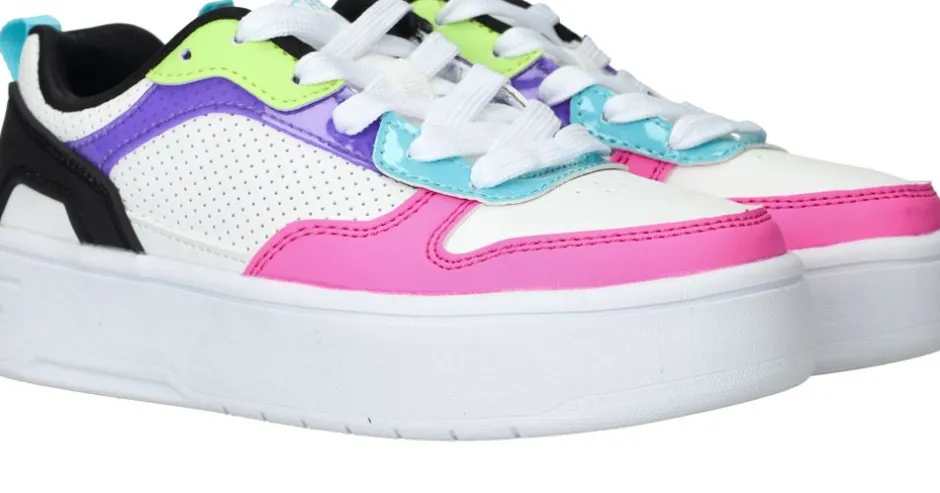 Skechers Court High Color Crush Sneakers Meisjes| Sneakers