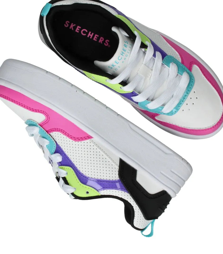 Skechers Court High Color Crush Sneakers Meisjes| Sneakers
