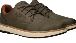 Skechers Garlan Pryor Waterproof Veterschoenen Grijs Heren|Heren Veterschoenen