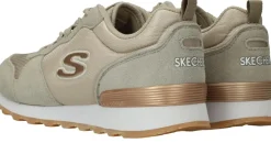 Skechers Goldn Gurl Sneakers Taupe Dames|DAMES Sneakers