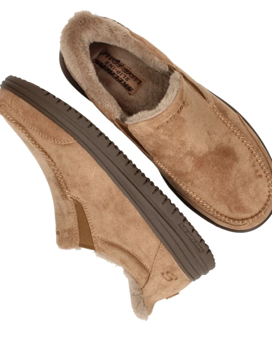 Skechers Relaxed Fit Slip-Ins Murette Scofield Pantoffels Heren|Heren Pantoffels
