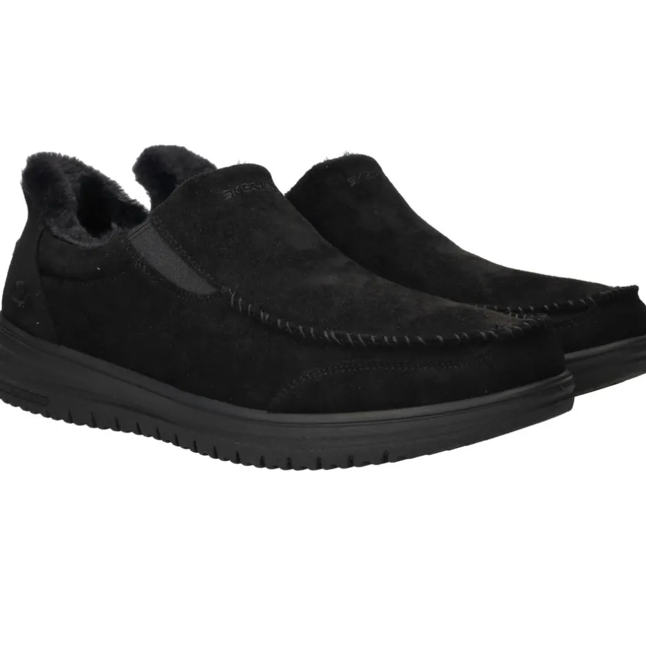 Skechers Relaxed Fit Slip-Ins Murette Scofield Heren|Heren Pantoffels
