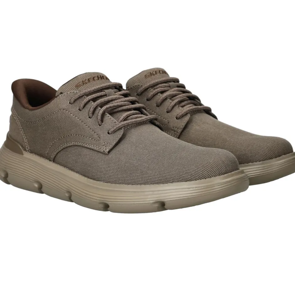 Skechers Slip-Ins Garza Clive Instappers Taupe Heren|Heren Instappers|Comfort
