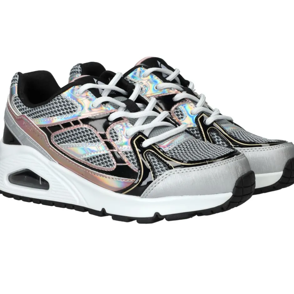 Skechers Uno Gen1 Platinum Flash Sneakers Meisjes| Sneakers